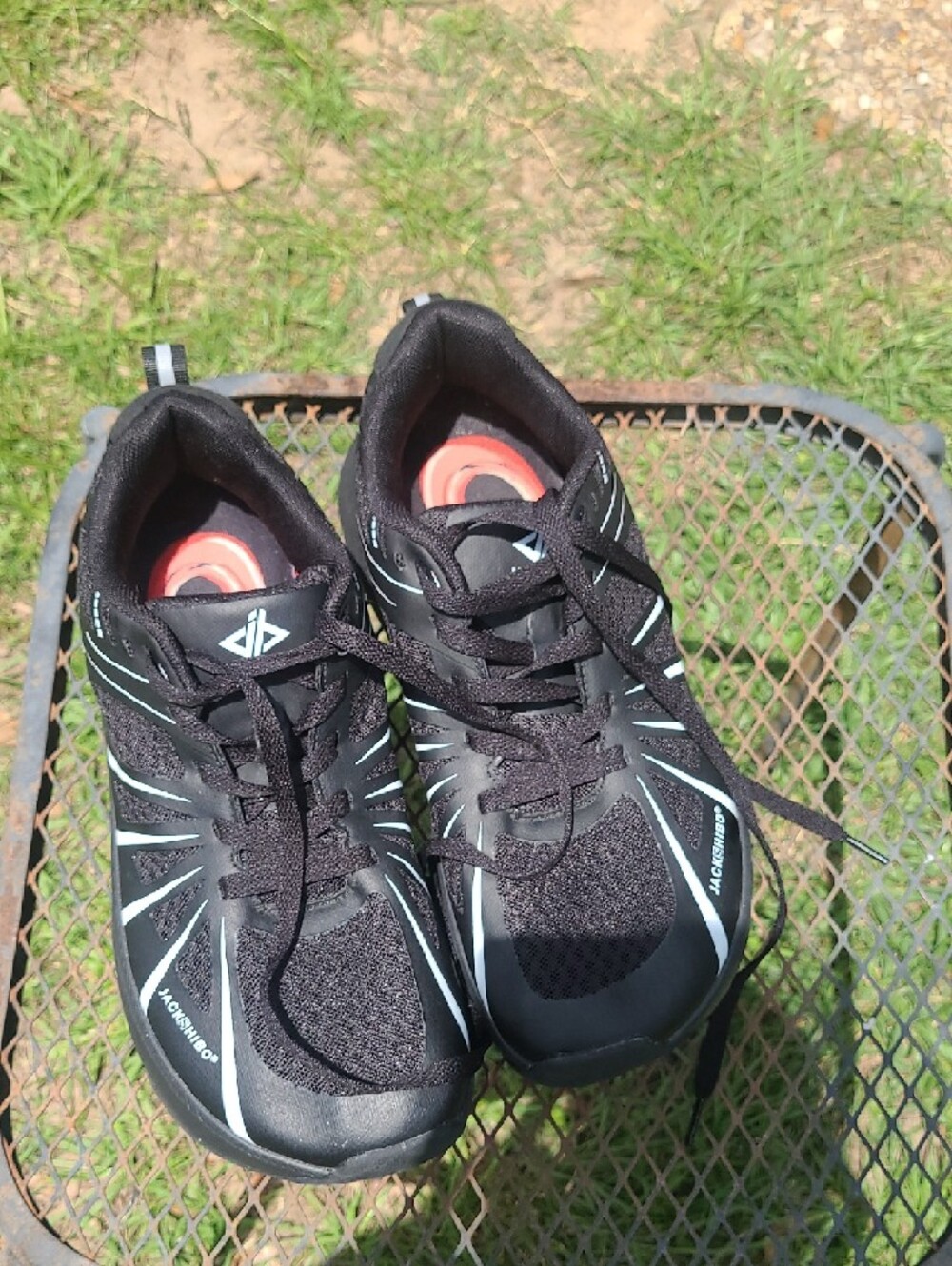 JACKSHIBO Wide Toe Box  for Men Cushioned Zero Drop Platform Sneakers Size 9.5 - Picture 6 of 13